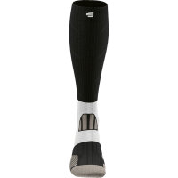 Bauerfeind Trail Run Compression Socks, Men, Carbon Black, 46-49, M