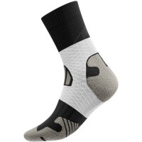 Bauerfeind Trail Run Mid Cut Socks, Men, Carbon Black, 38-41