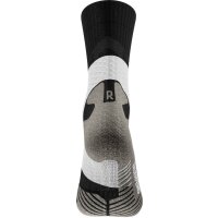 Bauerfeind Trail Run Mid Cut Socks, Men, Carbon Black, 46-49