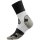 Bauerfeind Trail Run Mid Cut Socks, Men, Carbon Black, 46-49