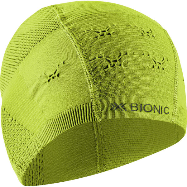 X-BIONIC® HELMET CAP HI VIS YELLOW/GREY S/M