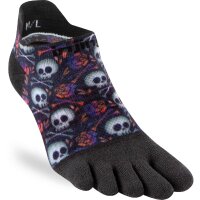 Injinji WOMENS RUN LIGHTWEIGHT NO-SHOW SPECTRUM BONES XS/S