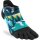 Injinji WOMENS RUN LIGHTWEIGHT NO-SHOW SPECTRUM EVERGREEN XS/S