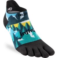 Injinji RUN LIGHTWEIGHT NO-SHOW SPECTRUM EVERGREEN M
