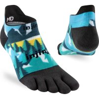 Injinji RUN LIGHTWEIGHT NO-SHOW SPECTRUM EVERGREEN L