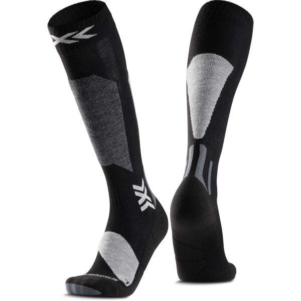 X-SOCKS® SKI DISCOVER OTC X BLACK/LIGHT GREY SIZE 39-41