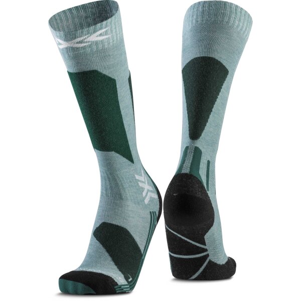 X-SOCKS® SKI DISCOVER OTC WMN SAGE GREEN/ENGLISH LAWN SIZE 39-40