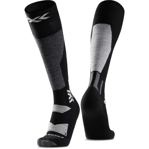 X-SOCKS® SNOWBOARD DISCOVER OTC X BLACK/LIGHT GREY SIZE 42-44