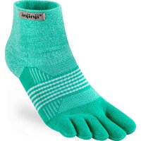 Injinji WOMENS TRAIL MIDWEIGHT MINI CREW FIREFLY M/L