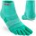 Injinji WOMENS TRAIL MIDWEIGHT MINI CREW FIREFLY M/L