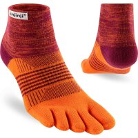 Injinji WOMENS TRAIL MIDWEIGHT MINI CREW FLAME XS/S