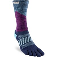 Injinji WOMENS TRAIL MIDWEIGHT CREW TWILIGHT M/L