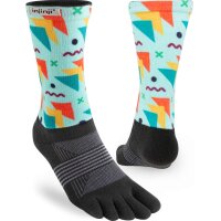 Injinji WOMENS TRAIL MIDWEIGHT CREW LIGHTNING M/L