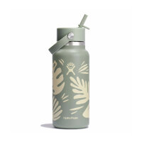 Hydro Flask 32 OZ WIDE FLEX STRAW CAP BOTANICAL BLISS AGAVE