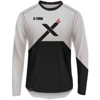 G-FORM LANGARMSHIRT PRO-X4 WHITE/BLACK GR. M
