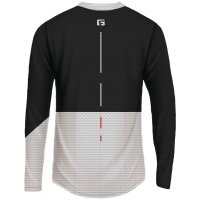 G-FORM LANGARMSHIRT PRO-X4 BLACK/WHITE GR. L