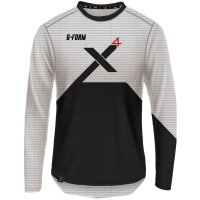 G-FORM LANGARMSHIRT YOUTH PRO-X4 BLACK/WHITE L/XL