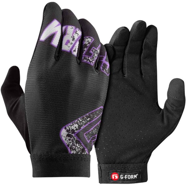 G-FORM HANDSCHUH YOUTH TEMPO BLACK/PURPLE S/M