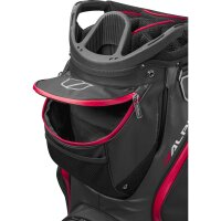 Wilson Alpine Dry Cart Bag - Black/grey/red