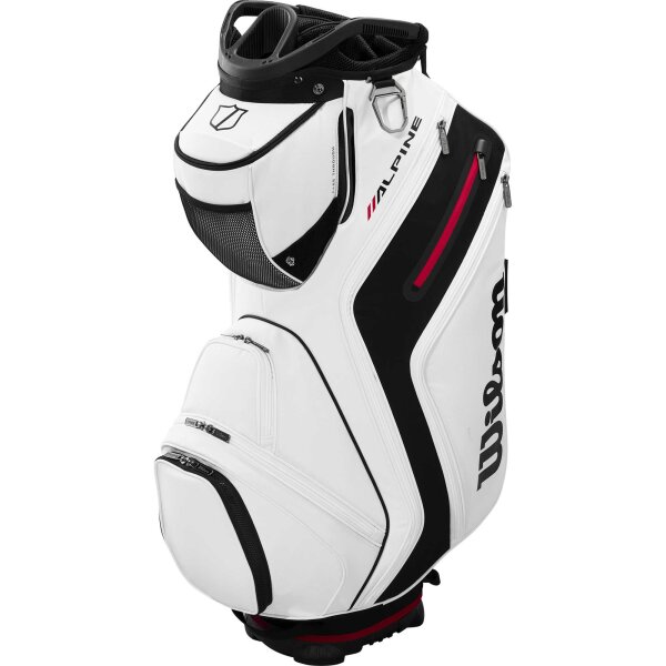 Wilson Alpine Cart Bag - White/black