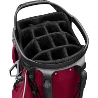 Wilson Talus 14 Stand Bag - Staff Red