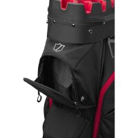Wilson I-Lock Cart Bag Black/Red