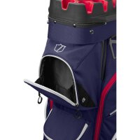 Wilson I-Lock Cart Bag Navy/White/Red