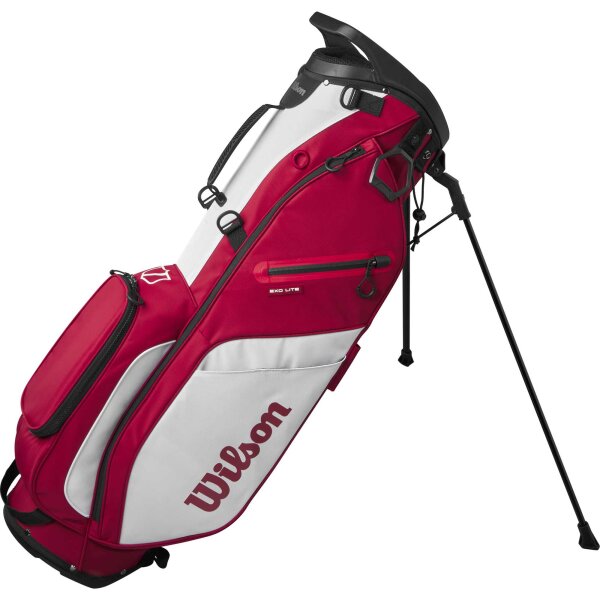 Wilson EXO Lite Stand Bag - Staff Red
