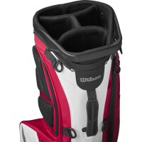 Wilson EXO Lite Stand Bag - Staff Red