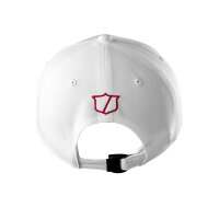 Wilson Tour Cap White/Red OSFA