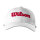 Wilson Tour Cap White/Red OSFA