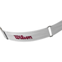 Wilson Tour Visor - White/red
