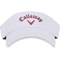 Callaway HW CG LIQUID METAL VISOR WHT\CARDINAL 25