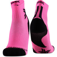 X-SOCKS® RUN DISCOVER ANKLE FLUO PINK/X BLACK 42-44