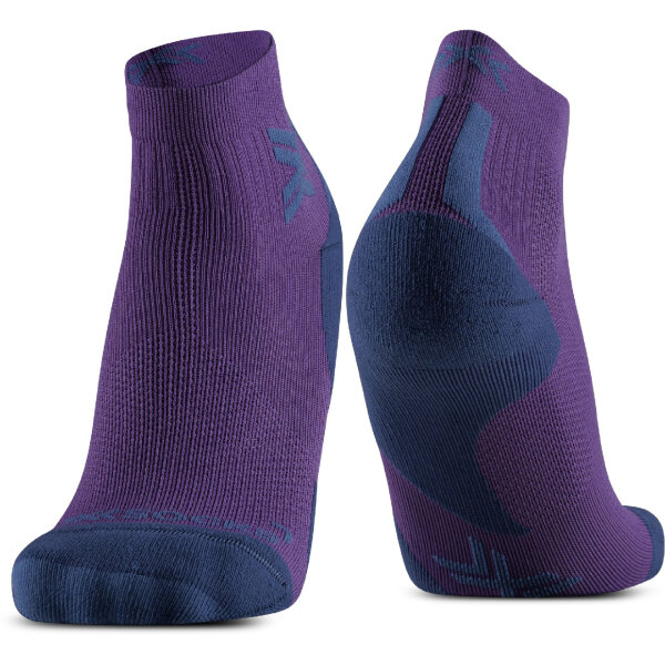 X-SOCKS® RUN DISCOVER ANKLE NEOBERGINE/X BLACK 45-47