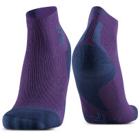 X-SOCKS® RUN DISCOVER ANKLE NEOBERGINE/X BLACK 45-47