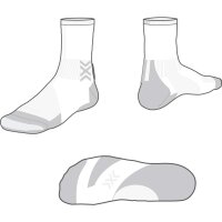 X-SOCKS® RUN DISCOVER CREW ARCTIC WHITE/PEARL GREY 39-41