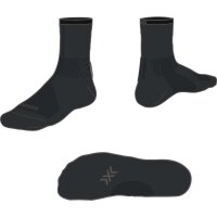 X-SOCKS® RUN DISCOVER CREW BLACK/CHARCOAL 42-44