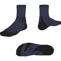 X-SOCKS® RUN DISCOVER CREW MARINE/X BLACK 42-44