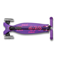Micro Mobility maxi micro deluxe foldable LED purple