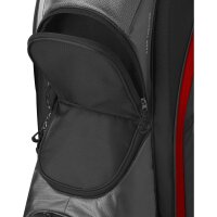 Wilson FEATHER CART BAG Black/Grey/Red