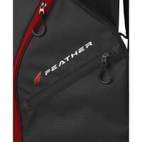 Wilson FEATHER CART BAG Black/Grey/Red