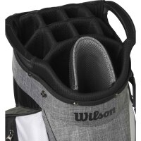 Wilson FEATHER CART BAG Black/Grey/White