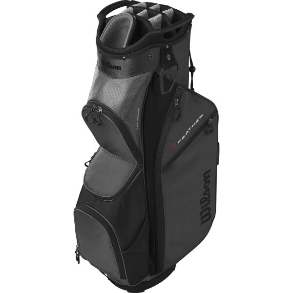 Wilson FEATHER CART BAG Grey/Black