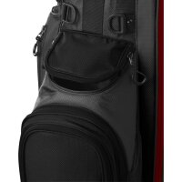Wilson FEATHER STAND BAG Black/Grey/Red