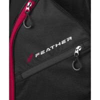 Wilson FEATHER STAND BAG Black/Grey/Red