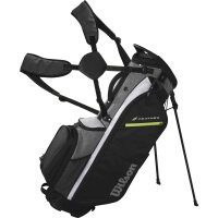 Wilson FEATHER STAND BAG Black/Grey/White