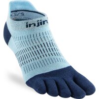 Injinji WOMENS RUN LIGHTWEIGHT NO-SHOW HERON M/L