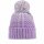 Buff® KNITTED & FLEECE BAND BEANIE AKNA GRAPE ICE