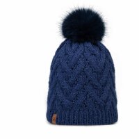 Buff® KNITTED & FLEECE BAND BEANIE CARYN MIDNIGHT